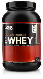 100% Whey Gold Standard (0,9 кг) Вкус Клубника